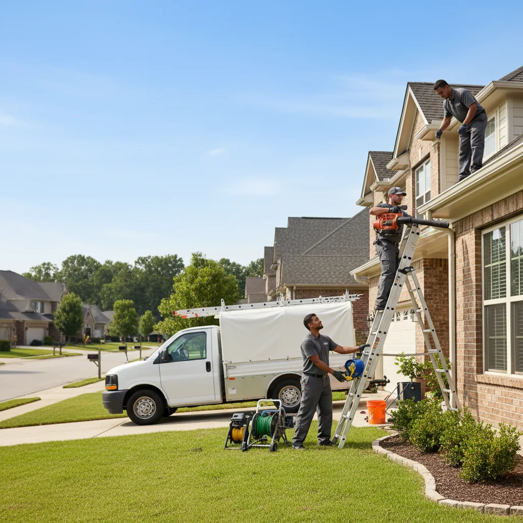 Home Gutter Service in Arkoma, OK near me